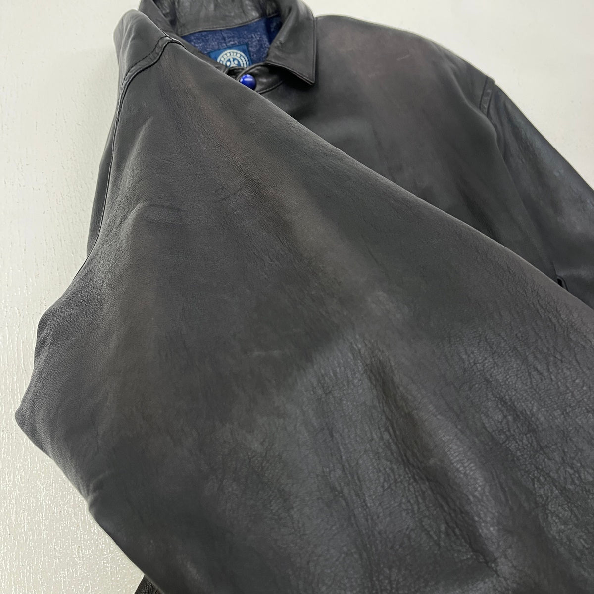 PORTER CLASSIC | ポータークラシック leather car coat 鹿革 レザー ブラック サイズ：1【加古川店】