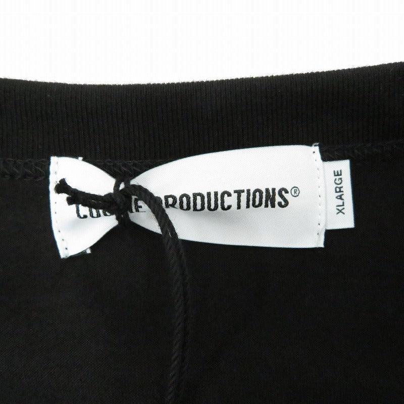 COOTIE | クーティー Oversized Print S/S Tee 半袖Ｔシャツ CTE-25A341 ブラック サイズ：XL【瀬戸大橋店】