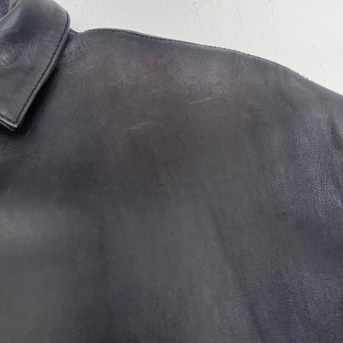 PORTER CLASSIC | ポータークラシック leather car coat 鹿革 レザー ブラック サイズ：1【加古川店】