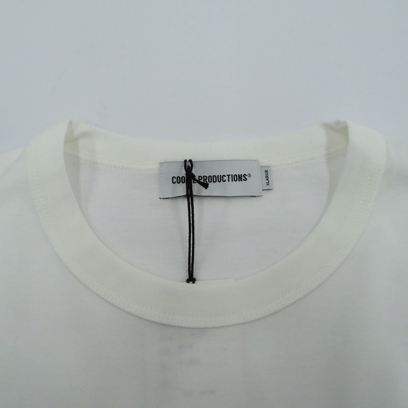 COOTIE | クーティー Oversized Print S/S Tee 半袖Ｔシャツ CTE-25A341 ホワイト サイズ：XL【瀬戸大橋店】