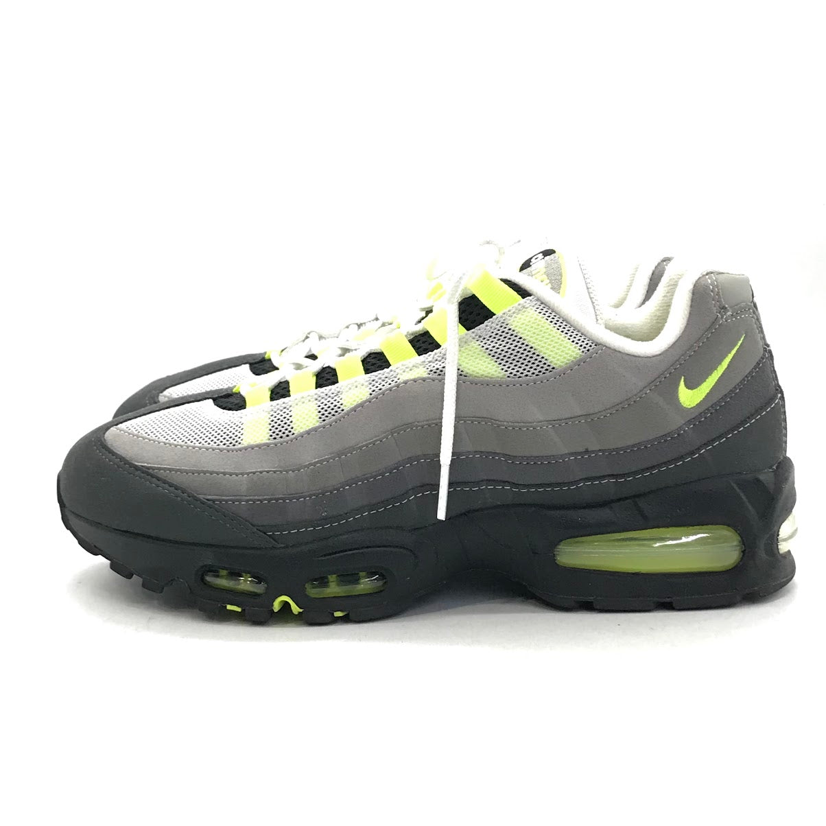 NIKE | ナイキ WMNS AIR MAX 95 BIG BUBBLE スニーカー IO9926-001 ネオンイエロー 28.5cm【倉吉店】