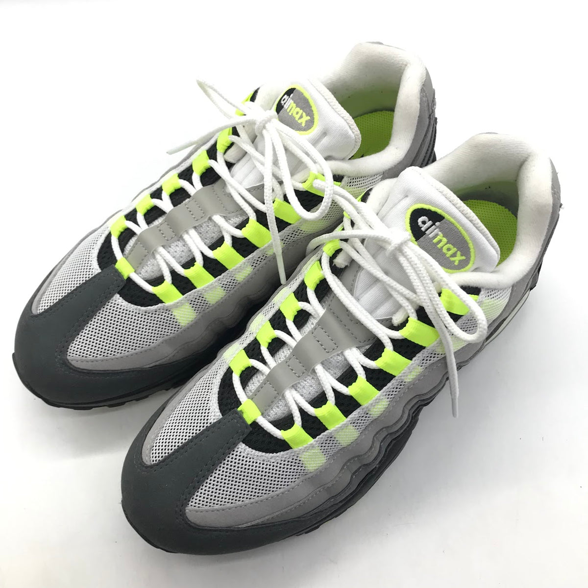 NIKE | ナイキ WMNS AIR MAX 95 BIG BUBBLE スニーカー IO9926-001 ネオンイエロー 28.5cm【倉吉店】