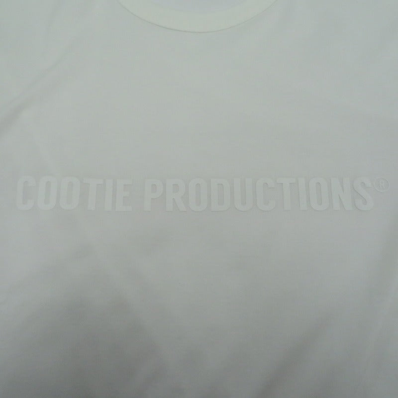 COOTIE | クーティー Oversized Print S/S Tee 半袖Ｔシャツ CTE-25A341 ホワイト サイズ：XL【瀬戸大橋店】