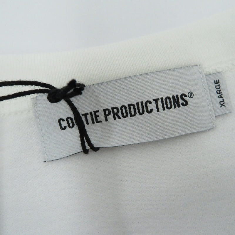 COOTIE | クーティー Oversized Print S/S Tee 半袖Ｔシャツ CTE-25A341 ホワイト サイズ：XL【瀬戸大橋店】