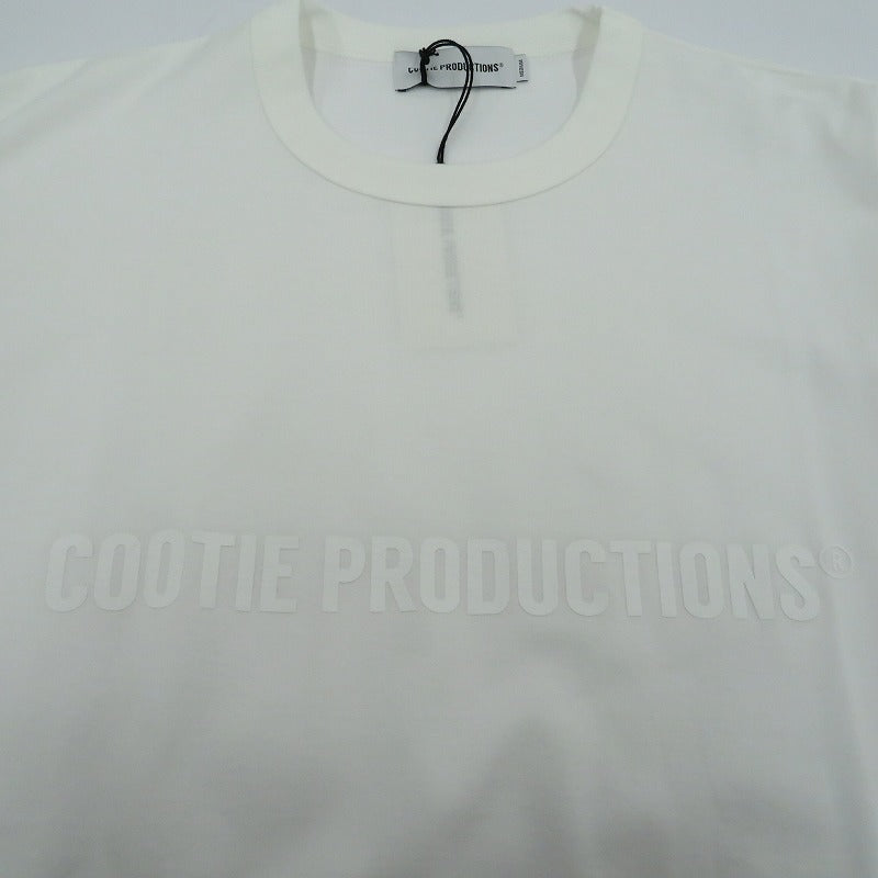 COOTIE | クーティー Oversized Print S/S Tee 半袖Ｔシャツ CTE-25A341 ホワイト サイズ：M【瀬戸大橋店】