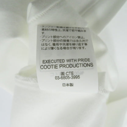COOTIE | クーティー Oversized Print S/S Tee 半袖Ｔシャツ CTE-25A341 ホワイト サイズ：M【瀬戸大橋店】