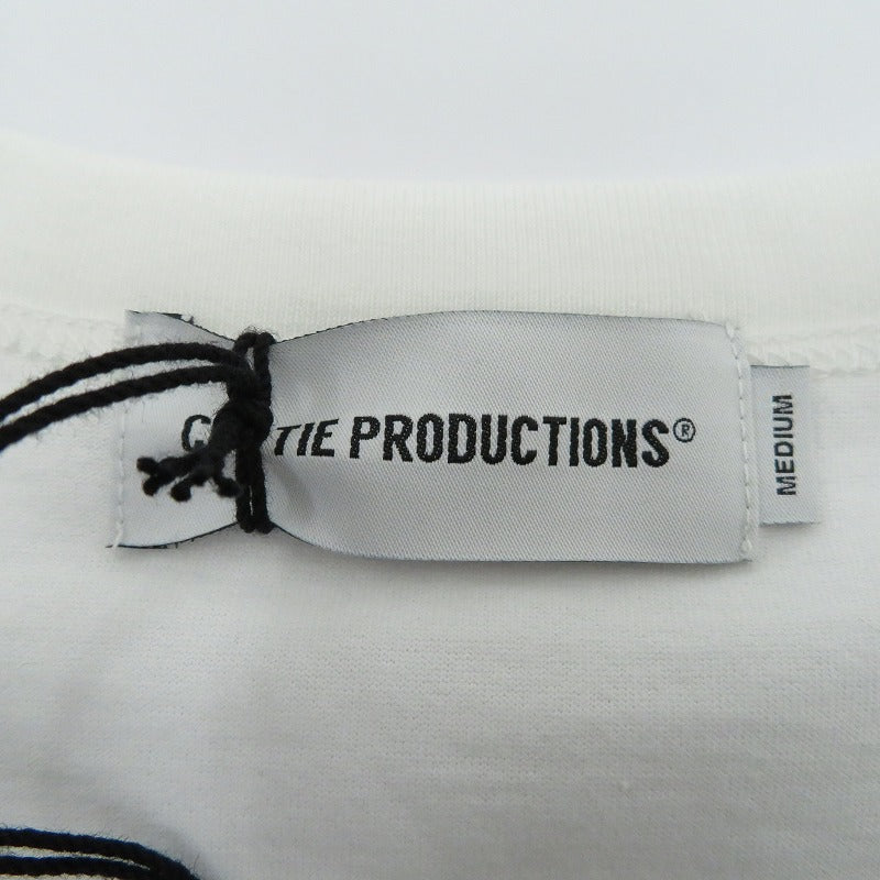 COOTIE | クーティー Oversized Print S/S Tee 半袖Ｔシャツ CTE-25A341 ホワイト サイズ：M【瀬戸大橋店】