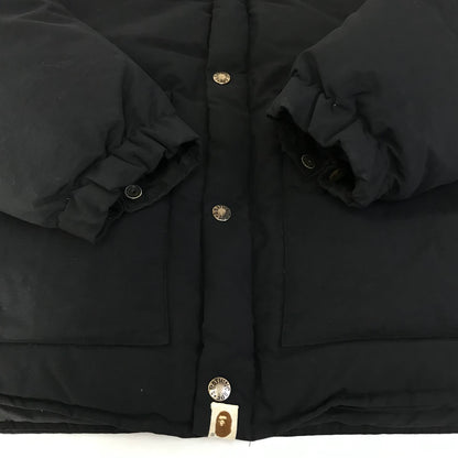 A BATHING APE | アベイシングエイプ ダウンジャケット ブラック サイズ：M【倉吉店】
