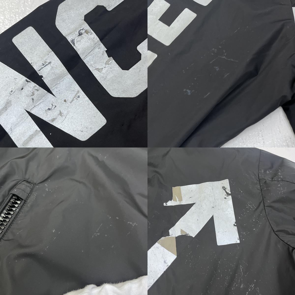 MONCLER | モンクレール ×OFF-WHITE GANGUI 17SS ナイロンジャケット C109H4110080 ブラック サイズ：2【加古川店】