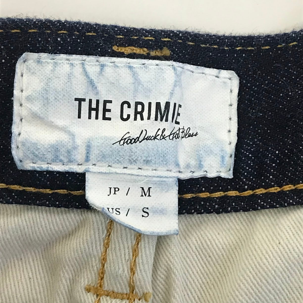 CRIMIE | クライミー デニムパンツ CR1-02E1-PL03 インディゴ サイズ：M【倉吉店】