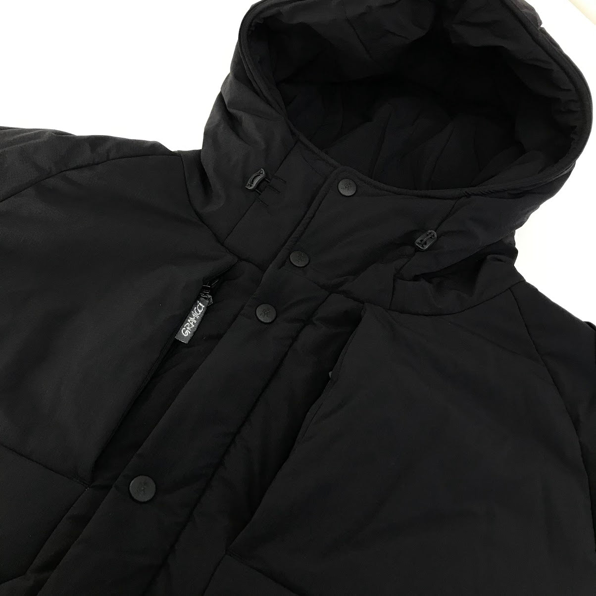 Gramicci | グラミチ FREAK'S STORE別注 サーモライトフードブルゾン 中綿ジャケット 183-1539 ブラック サイズ：S【倉吉店】