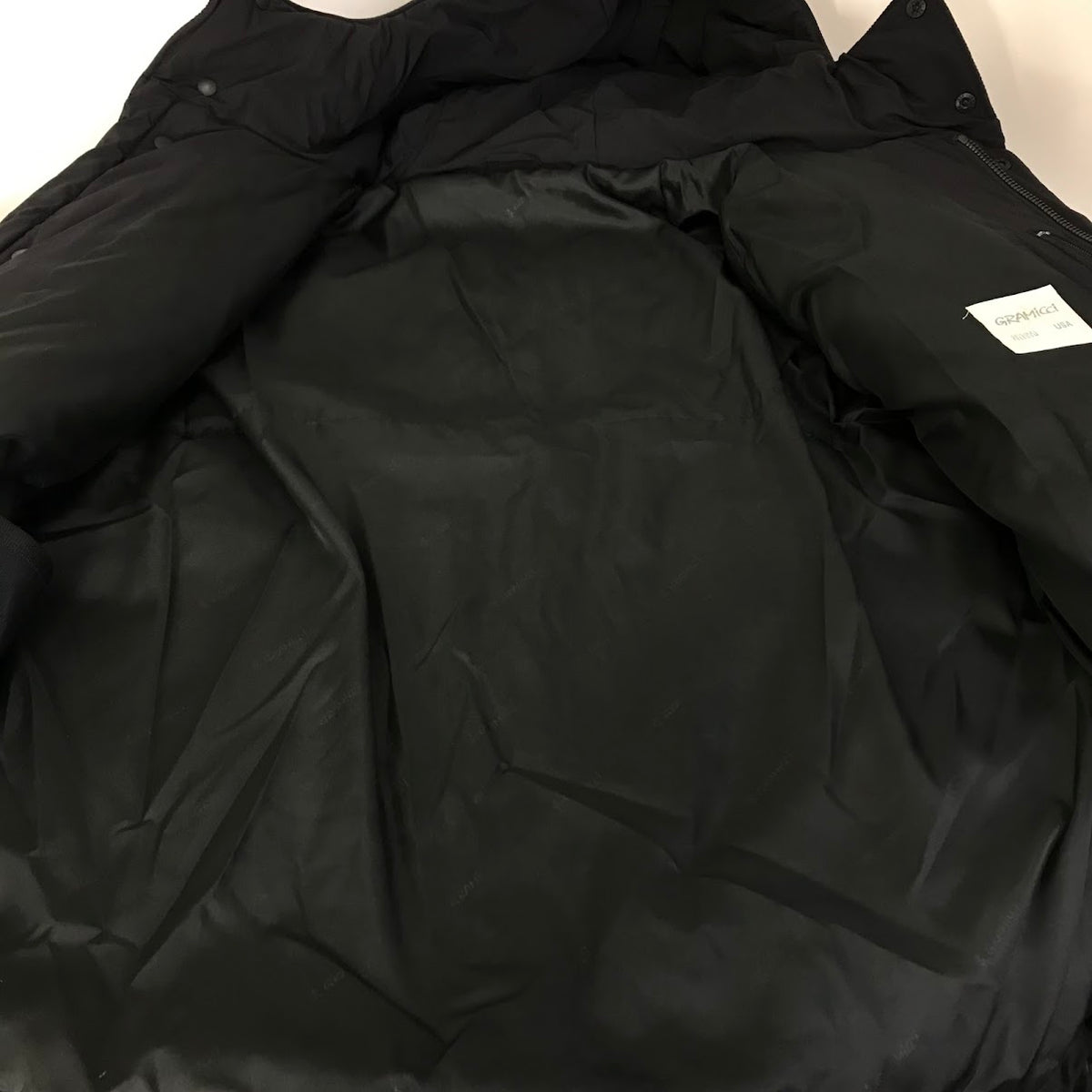 Gramicci | グラミチ FREAK'S STORE別注 サーモライトフードブルゾン 中綿ジャケット 183-1539 ブラック サイズ：S【倉吉店】