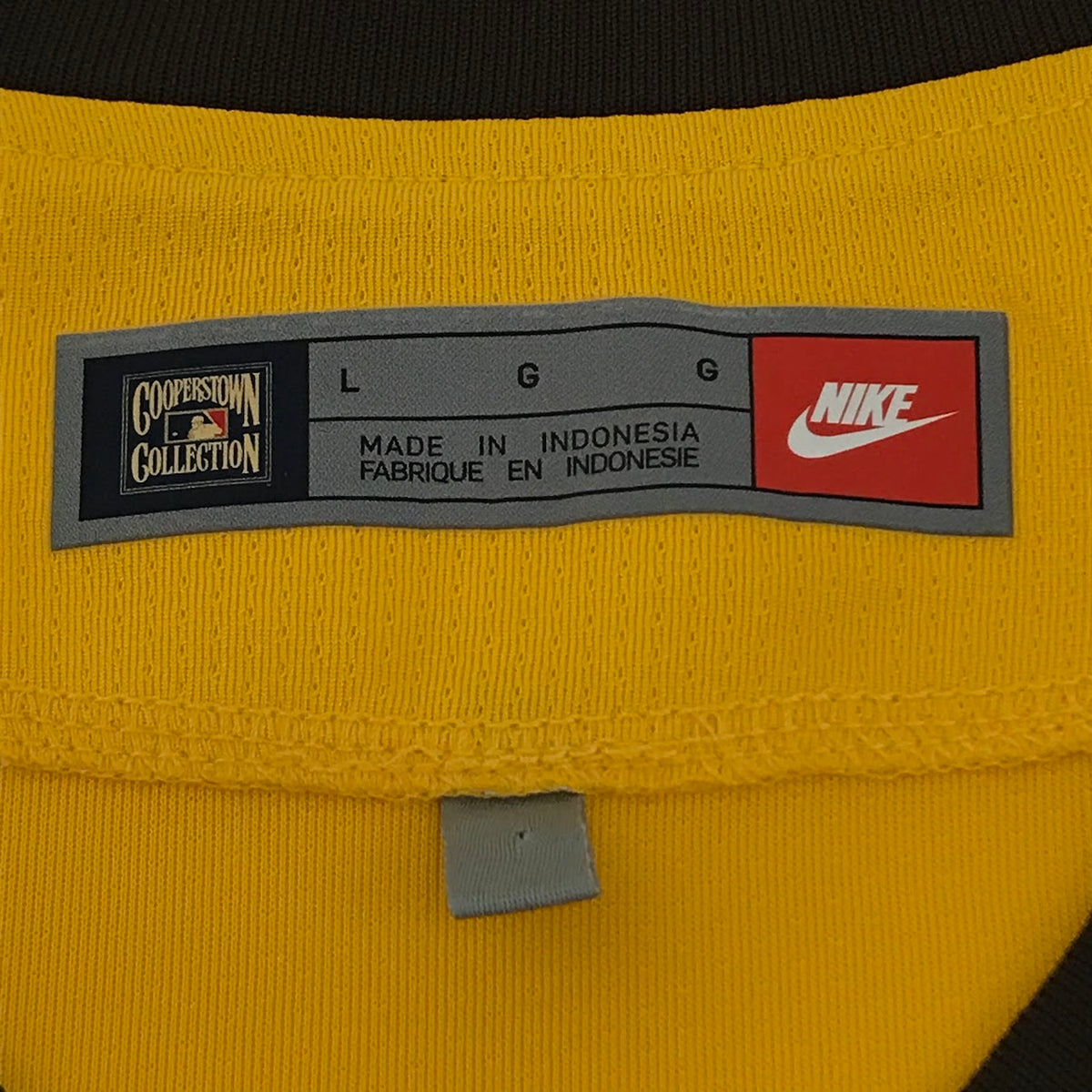 NIKE | ナイキ サンディエゴ・パドレス レプリカTシャツ 半袖Ｔシャツ M1011260 イエロー サイズ：L【倉吉店】【代金引換不可・日時指定不可】【ポスト投函】