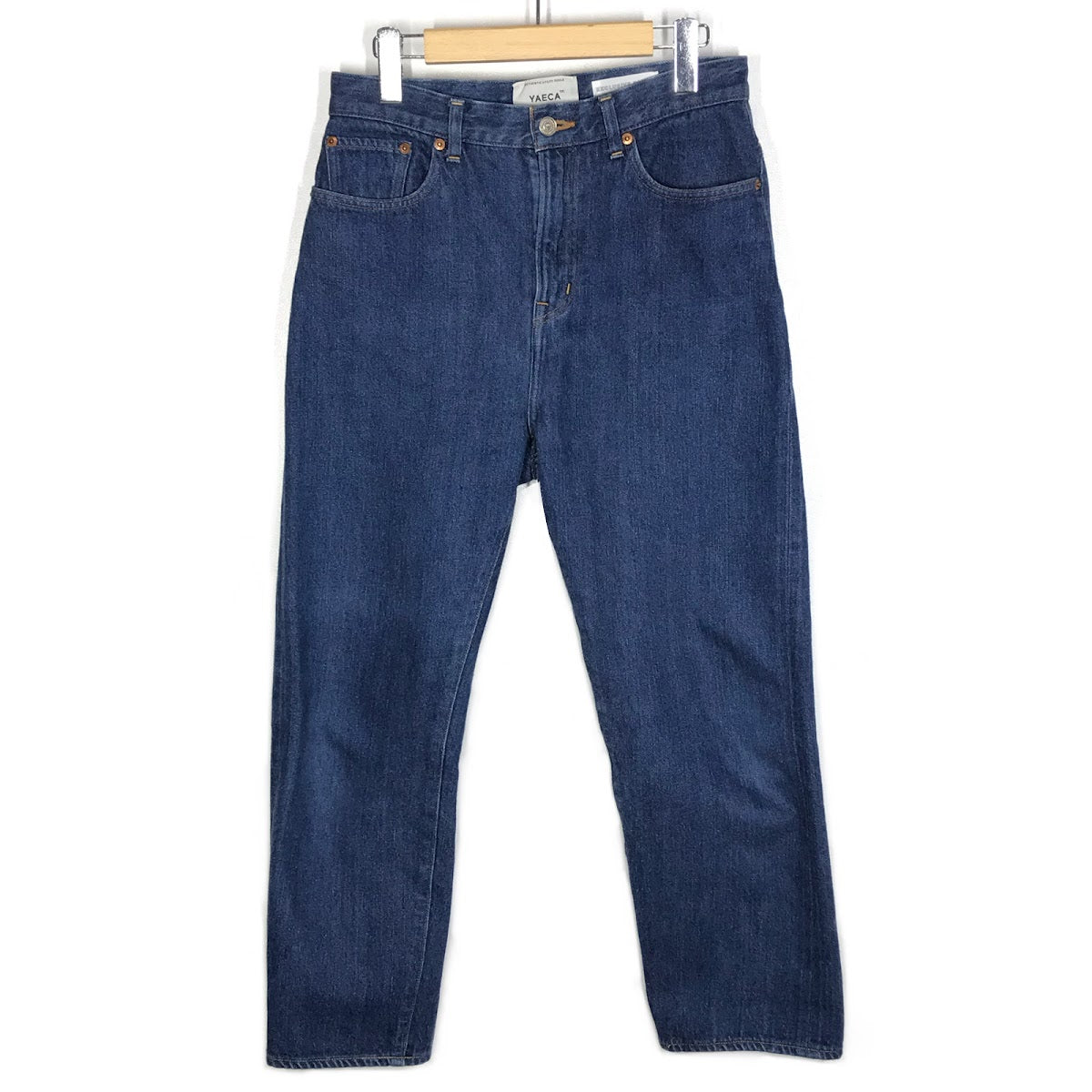 YAECA | ヤエカ クロップドテーパード デニム デニムパンツ 5-13WW ブルー サイズ：29【倉吉店】