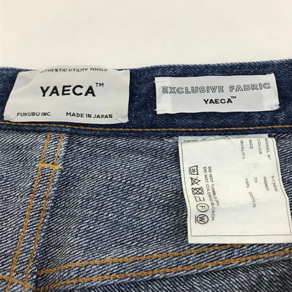 YAECA | ヤエカ クロップドテーパード デニム デニムパンツ 5-13WW ブルー サイズ：29【倉吉店】
