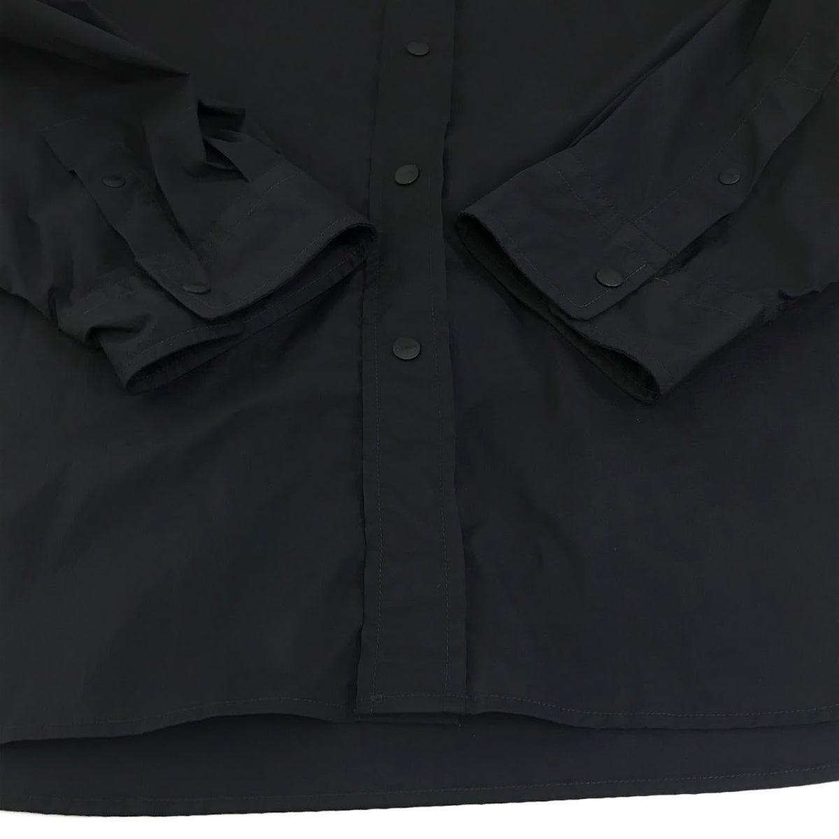 GYMPHLEX | ジムフレックス ナイロン ボタンダウンシャツ 長袖シャツ GY-B0375 ダークネイビー サイズ：M【倉吉店】