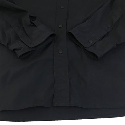 GYMPHLEX | ジムフレックス ナイロン ボタンダウンシャツ 長袖シャツ GY-B0375 ダークネイビー サイズ：M【倉吉店】