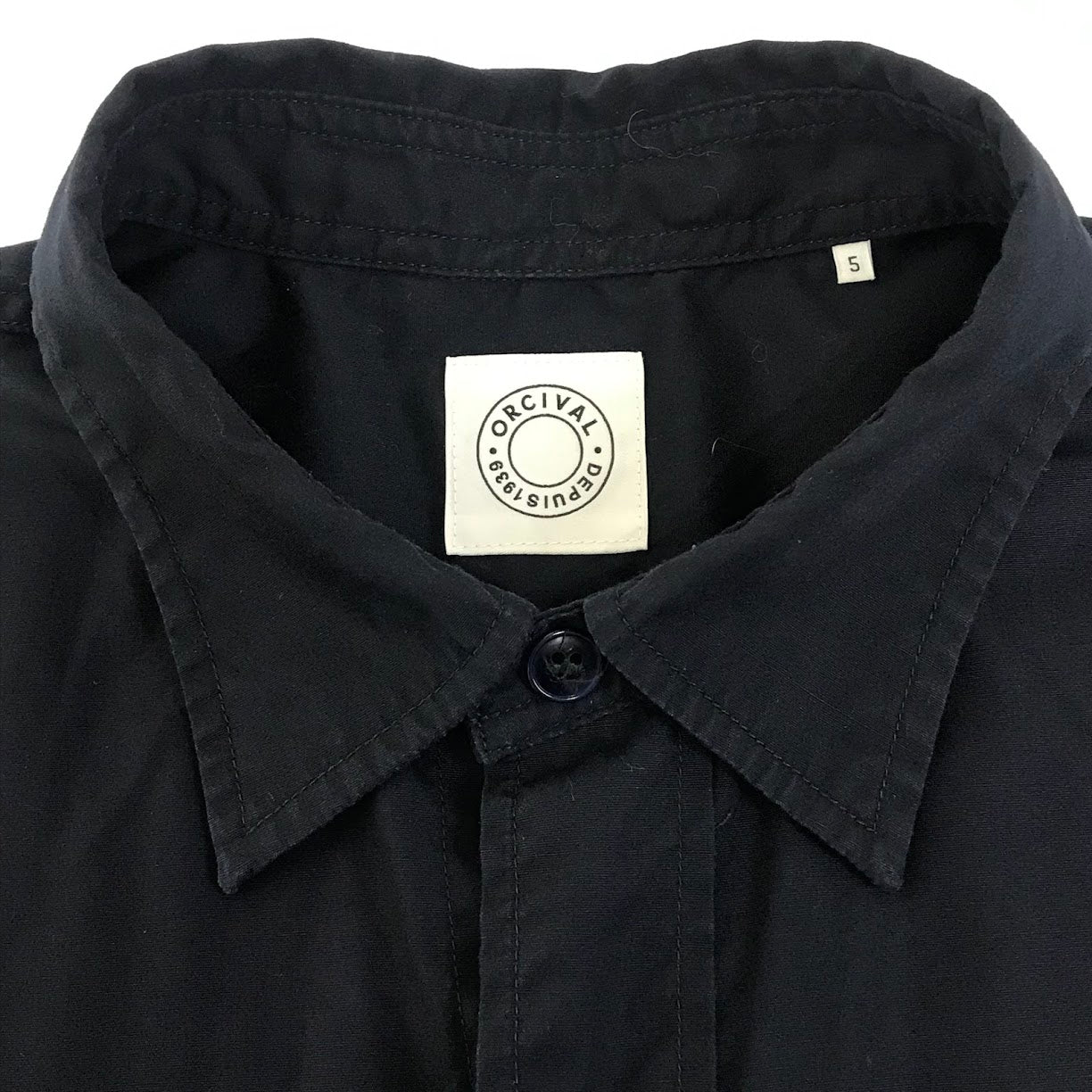 ORCIVAL | オーシバル TCブロード C.P.O.シャツ 長袖シャツ OR-B0278 ダークネイビー サイズ：5【倉吉店】
