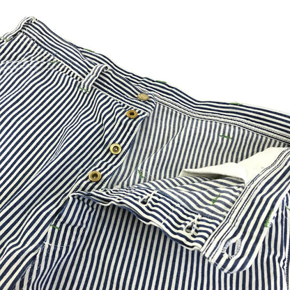 SUGAR CANE | シュガーケーン 11oz. HICKORY STRIPE WORK SHORTS ヒッコリーストライプ ハーフパンツ ショートパンツ SC52566 サイズ：36【倉吉店】