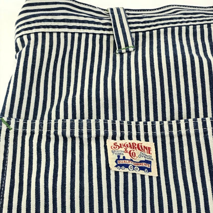 SUGAR CANE | シュガーケーン 11oz. HICKORY STRIPE WORK SHORTS ヒッコリーストライプ ハーフパンツ ショートパンツ SC52566 サイズ：36【倉吉店】