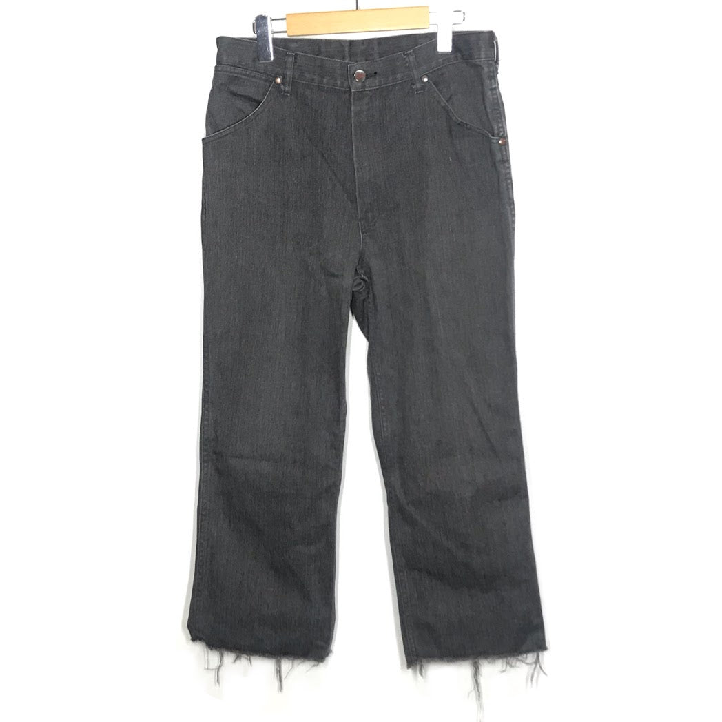 Needles | ニードルス CUT-OFF FRINGE JEANS カットオフ デニムパンツ ブラック サイズ：M【倉吉店】