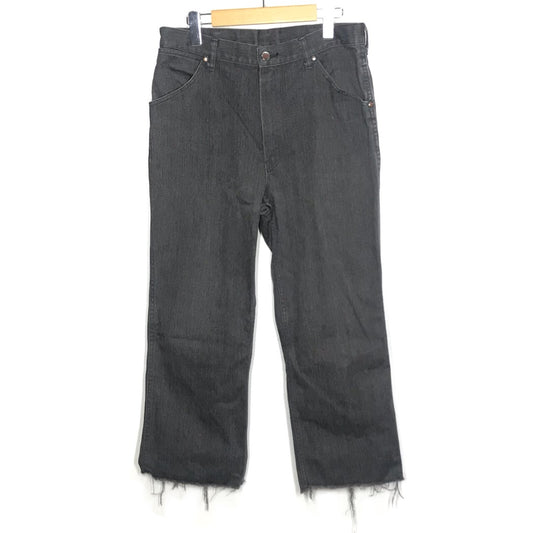Needles | ニードルス CUT-OFF FRINGE JEANS カットオフ デニムパンツ ブラック サイズ：M【倉吉店】