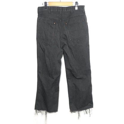 Needles | ニードルス CUT-OFF FRINGE JEANS カットオフ デニムパンツ ブラック サイズ：M【倉吉店】