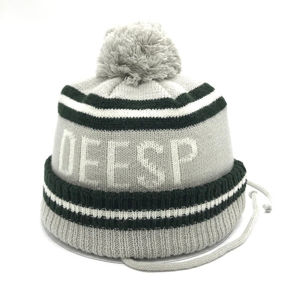 Diaspora skateboards | ディアスポラスケートボーズ DEESP POMPOM BEANIE ニットキャップ グレー【倉吉店】