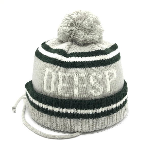 Diaspora skateboards | ディアスポラスケートボーズ DEESP POMPOM BEANIE ニットキャップ グレー【倉吉店】