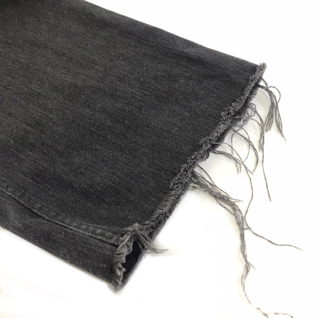 Needles | ニードルス CUT-OFF FRINGE JEANS カットオフ デニムパンツ ブラック サイズ：M【倉吉店】