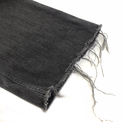 Needles | ニードルス CUT-OFF FRINGE JEANS カットオフ デニムパンツ ブラック サイズ：M【倉吉店】