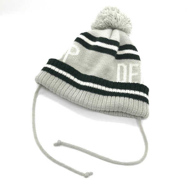 Diaspora skateboards | ディアスポラスケートボーズ DEESP POMPOM BEANIE ニットキャップ グレー【倉吉店】