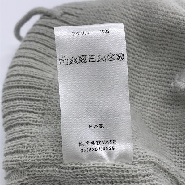 Diaspora skateboards | ディアスポラスケートボーズ DEESP POMPOM BEANIE ニットキャップ グレー【倉吉店】