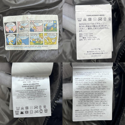 MONCLER | モンクレール MAYA マヤ 18AW ダウンジャケット D20914036605 ブラック サイズ：1【加古川店】