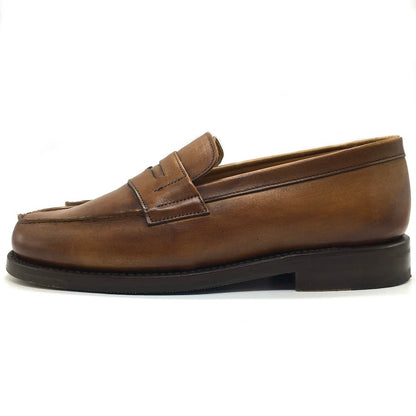 BERWICK | バーウィック コインローファー ローファー 4456 ブラウン 25cm【倉吉店】