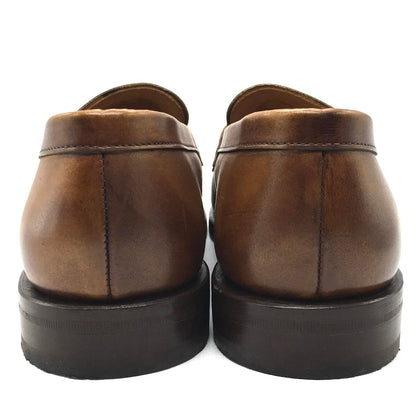 BERWICK | バーウィック コインローファー ローファー 4456 ブラウン 25cm【倉吉店】