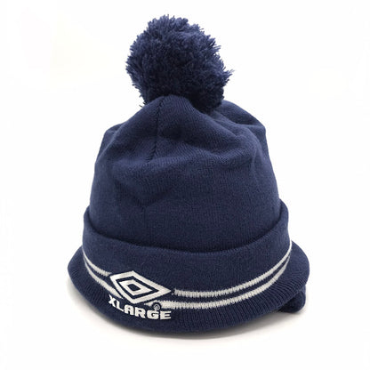 X-LARGE | エクストララージ EAR FLAP BEANIE ニットキャップ 101234051018 ネイビー【倉吉店】