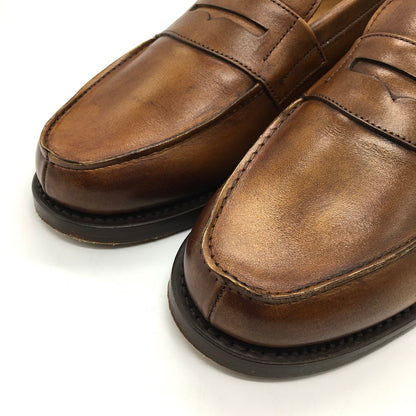 BERWICK | バーウィック コインローファー ローファー 4456 ブラウン 25cm【倉吉店】
