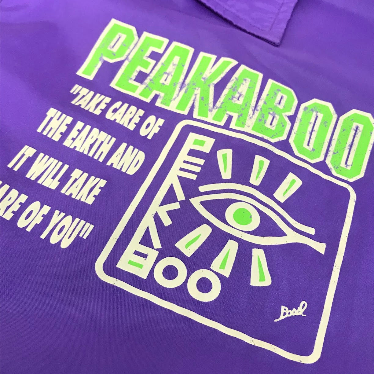 PEEKABOO｜ピーカブー コーチジャケット ナイロンジャケット パープル サイズ：L【倉吉店】