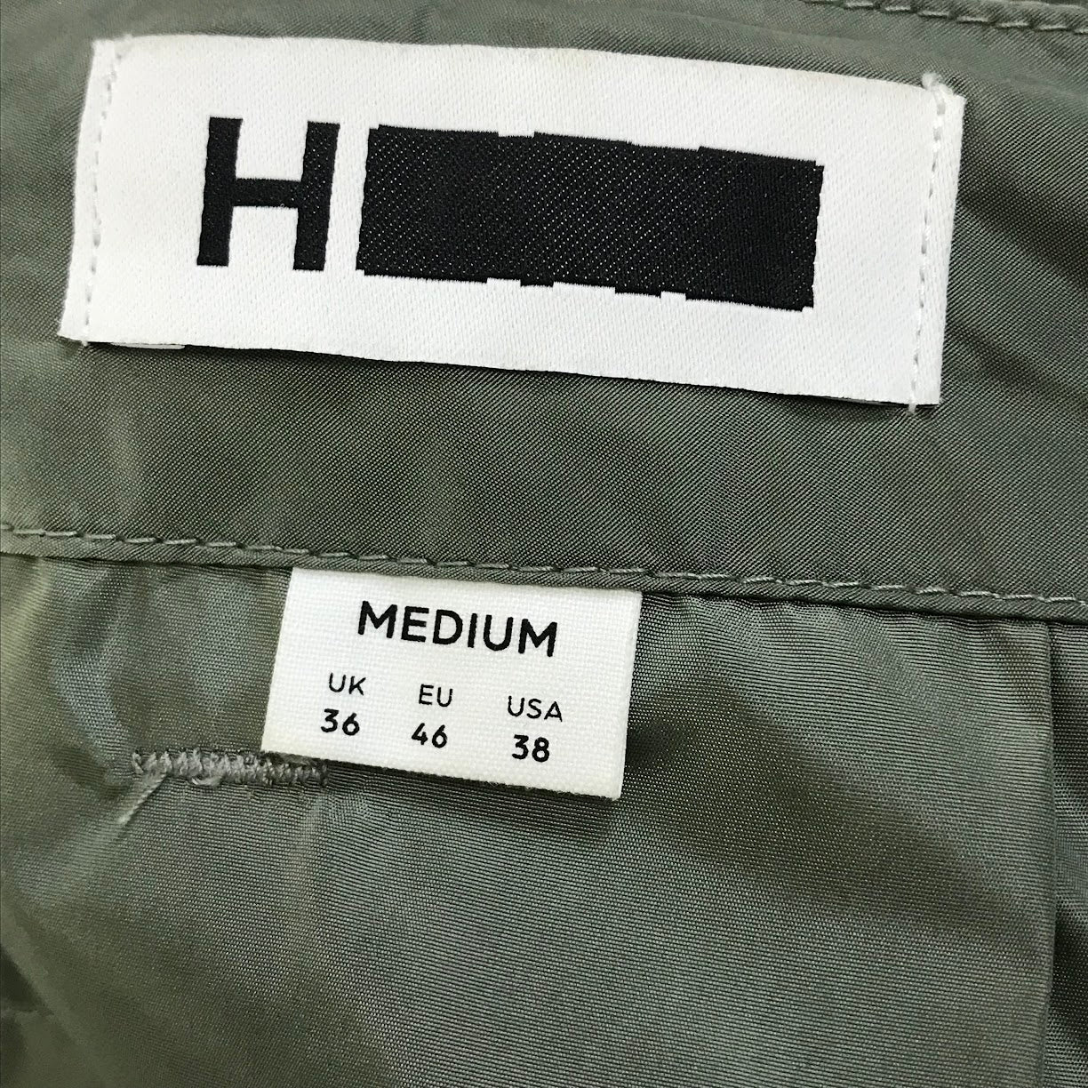 UNITED ARROWS | ユナイテッドアローズ OLMETEX CRUNCHY CARGO ナイロン カーゴパンツ 1214-174-8390 カーキ サイズ：M【倉吉店】