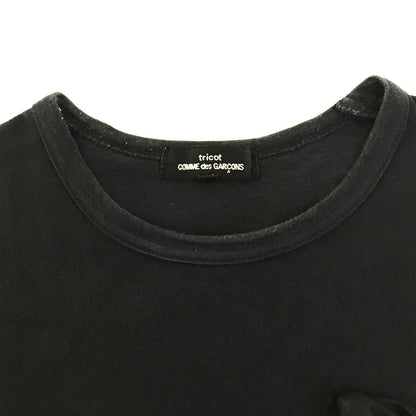 toricot COMME des GARCONS | トリココムデギャルソン リボン 半袖Ｔシャツ TI-T019/AD2011 ネイビー サイズ：M【倉吉店】