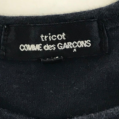 toricot COMME des GARCONS | トリココムデギャルソン リボン 半袖Ｔシャツ TI-T019/AD2011 ネイビー サイズ：M【倉吉店】