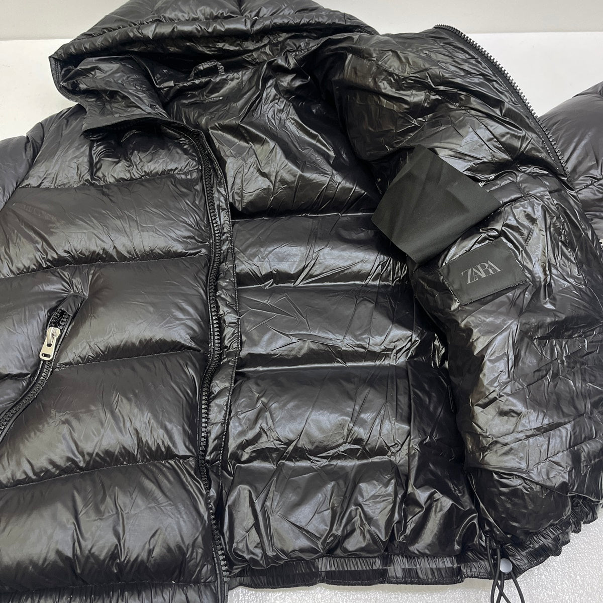 ZARA | ザラ ダウンジャケット 3411/510/800/m ブラック サイズ：M【加古川店】