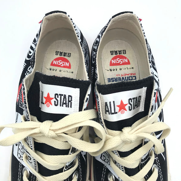 CONVERSE | コンバース ALL STAR CUPNOODLE SLIP OX スニーカー 1SD272 ブラック 24cm【倉吉店】