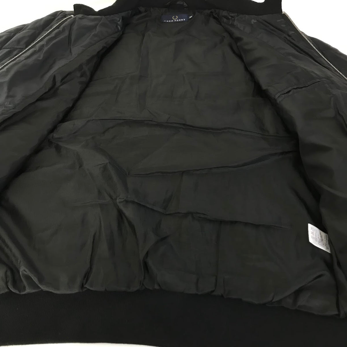 FRED PERRY | フレッドペリー 中綿キルティングジャケット 中綿ジャケット FZ2116 ブラック サイズ：M【倉吉店】
