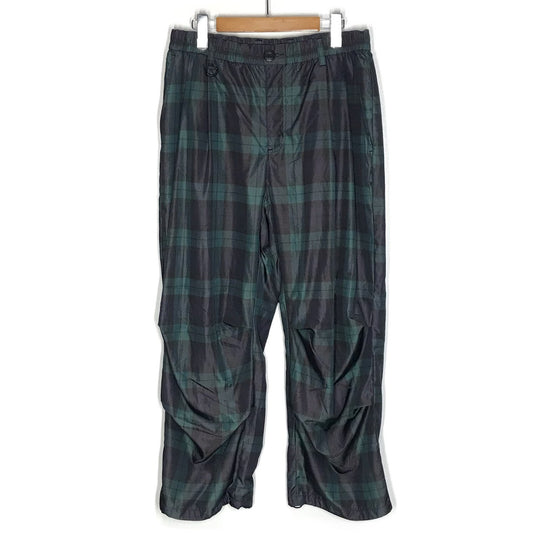 MFC STORE | エムエフシーストアー 「REGYUU」 WASHER NYLON PANTS ナイロンパンツ チェック柄 パンツ グリーン系 サイズ：M【倉吉店】