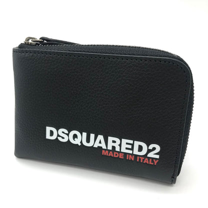 DSQUARED2 | ディースクエアード BOB ZIP WALLET コンパクトウォレット コインケース S82WA0041 ブラック【倉吉店】