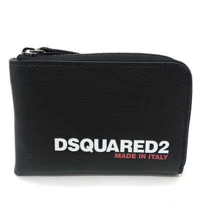 DSQUARED2 | ディースクエアード BOB ZIP WALLET コンパクトウォレット コインケース S82WA0041 ブラック【倉吉店】