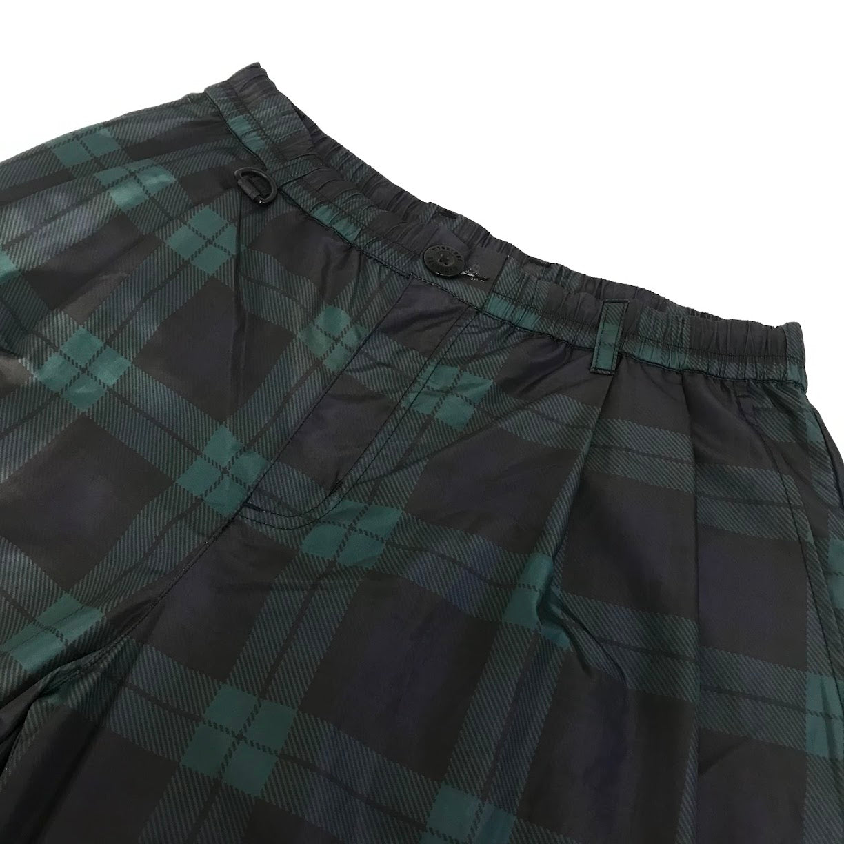MFC STORE | エムエフシーストアー 「REGYUU」 WASHER NYLON PANTS ナイロンパンツ チェック柄 パンツ グリーン系 サイズ：M【倉吉店】