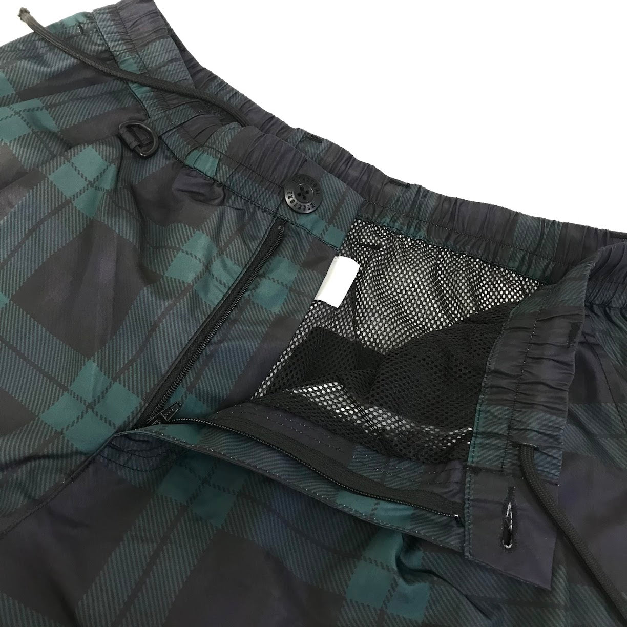MFC STORE | エムエフシーストアー 「REGYUU」 WASHER NYLON PANTS ナイロンパンツ チェック柄 パンツ グリーン系 サイズ：M【倉吉店】